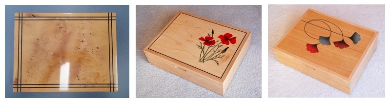 Jewelry Boxes with Inlay