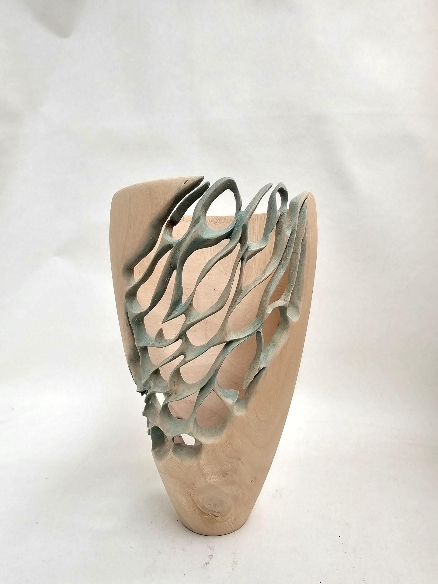 Pierced Turned Vase