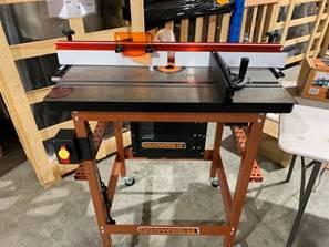 Photo of a Sherwood Router table