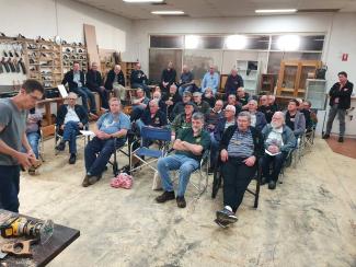 Photo of audience at September meeting.