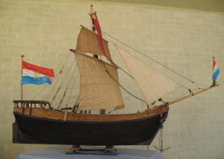 Model of original sloop
