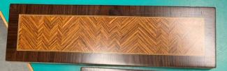 Sample of veneer laid at different angles.